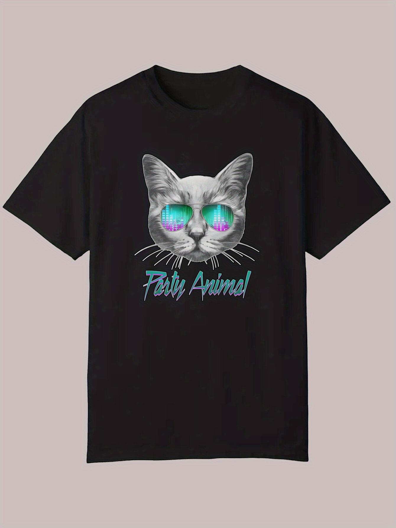 Casual Summer Graphic T-shirt - Fat Cat! Design with Glowing Orange Eyes XXXXL
Casual Summer Graphic T-shirt - Fat Cat! Design with Glowing Orange Eyes XXXXL