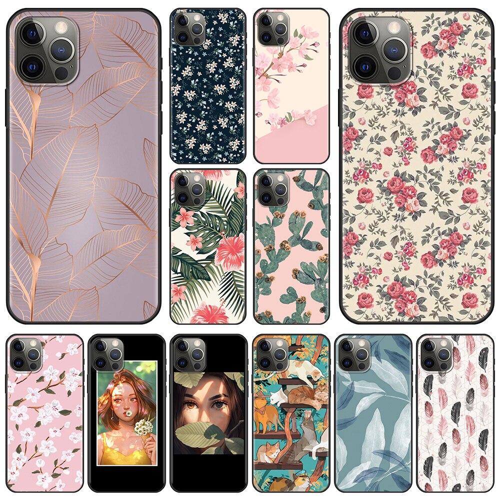 Лучший чехол для телефона Apple iPhone 14 11 13 12 Pro Max Mini X XS XR 6 6S 7 8 Plus Fundas Coque с листьями и цветами для женщин
Лучший чехол для телефона Apple iPhone 14 11 13 12 Pro Max Mini X XS XR 6 6S 7 8 Plus Fundas Coque с листьями и цветами для женщин