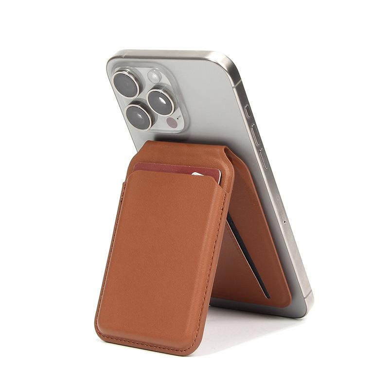 Convenient MagSafe Magnetic Card Holder for iPhone 17 16 15 14 Multi-Functional Phone Stand Durable Material Accessory золотий коричневий колір
Convenient MagSafe Magnetic Card Holder for iPhone 17 16 15 14 Multi-Functional Phone Stand Durable Material Accessory золотий коричневий колір