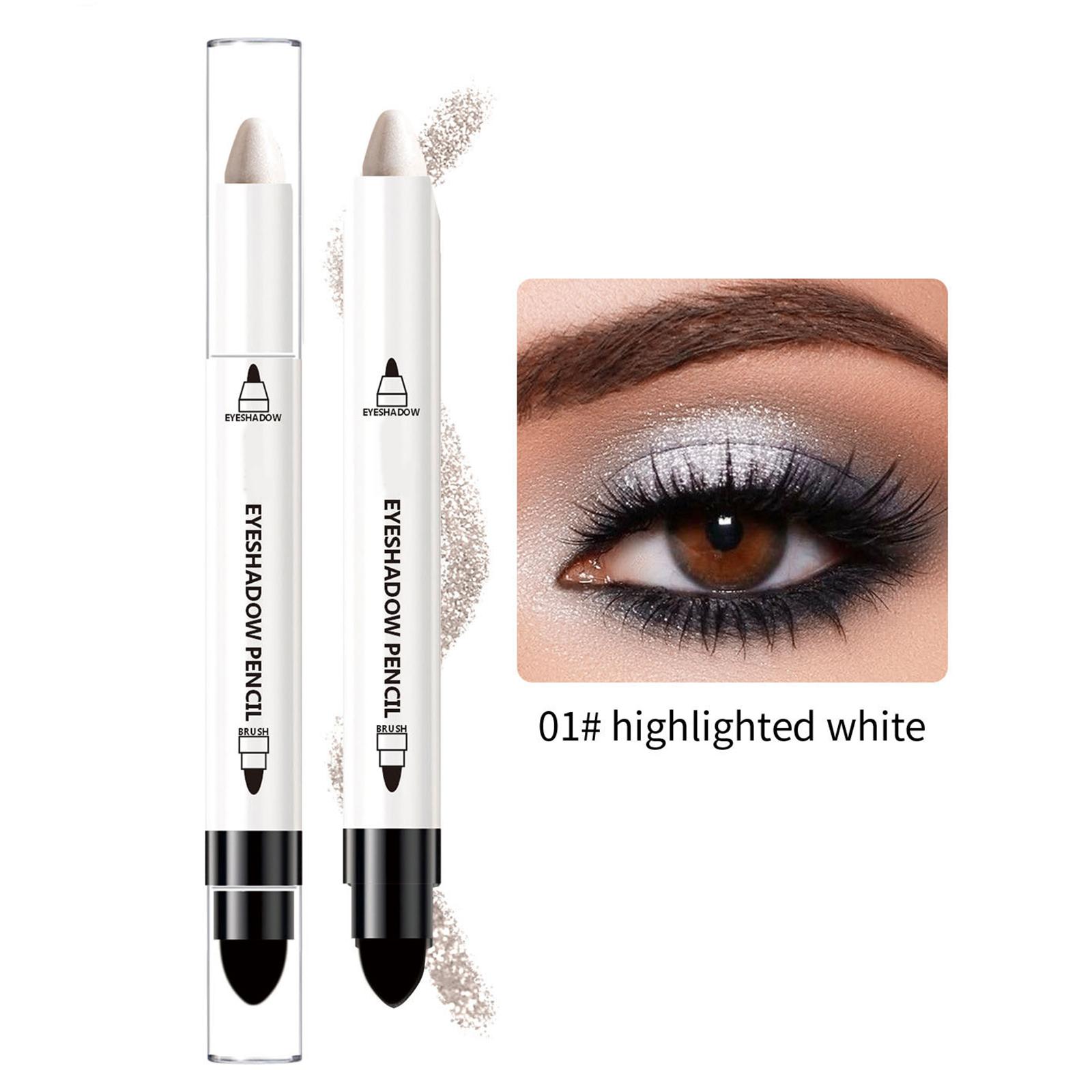 Double Tip Eyeshadow Stick 2-in-1 Matte and Shimmer Finish Waterproof Smudge Resistant Eye Makeup Highlighter Pen One Size
Double Tip Eyeshadow Stick 2-in-1 Matte and Shimmer Finish Waterproof Smudge Resistant Eye Makeup Highlighter Pen One Size
