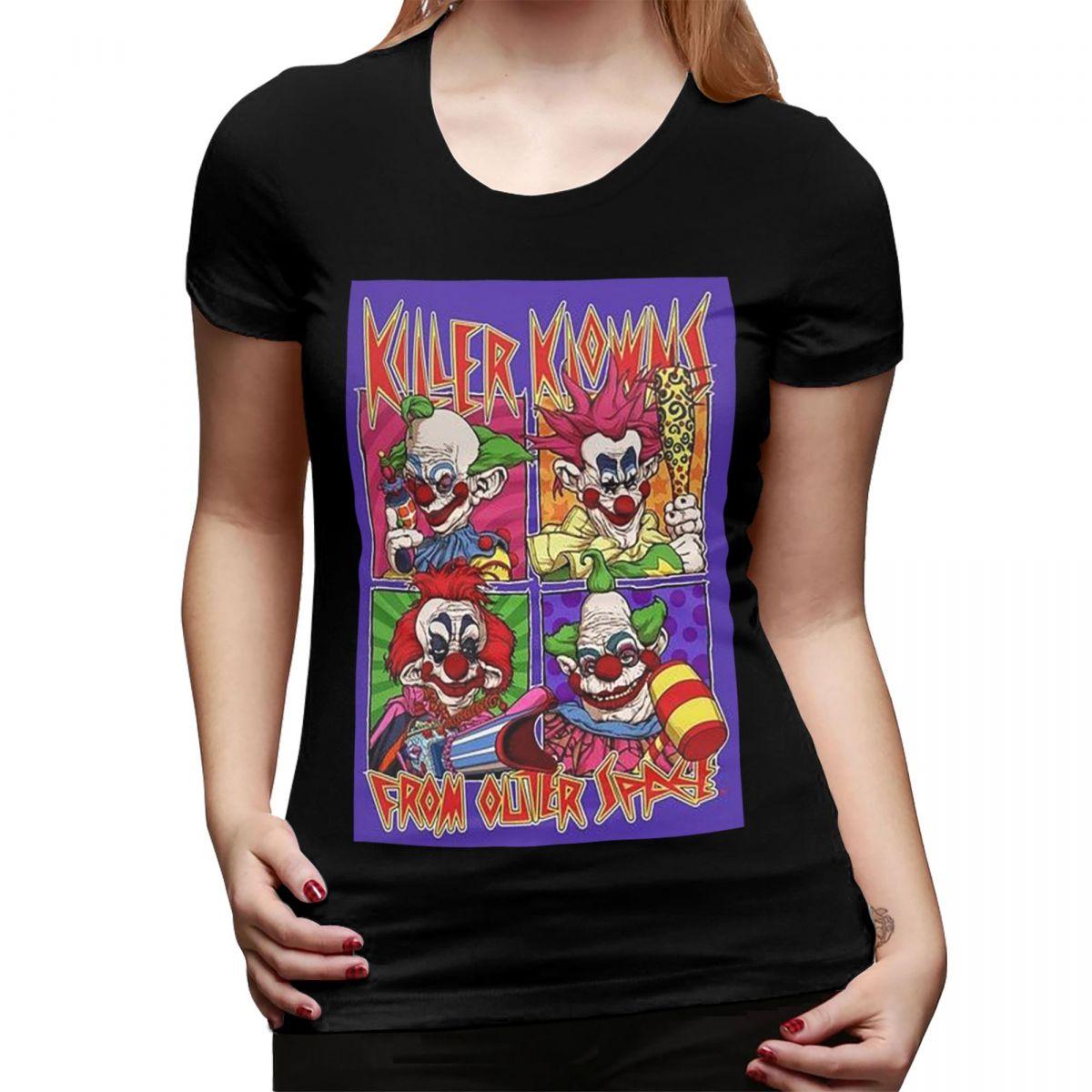 Killer Klowns From Outer Space TShirt for WOMEN Crew Neck Streetwear T Shirts WOMENs Short Sleeve Summer Clothes Tops 2XL
Killer Klowns From Outer Space TShirt for WOMEN Crew Neck Streetwear T Shirts WOMENs Short Sleeve Summer Clothes Tops 2XL