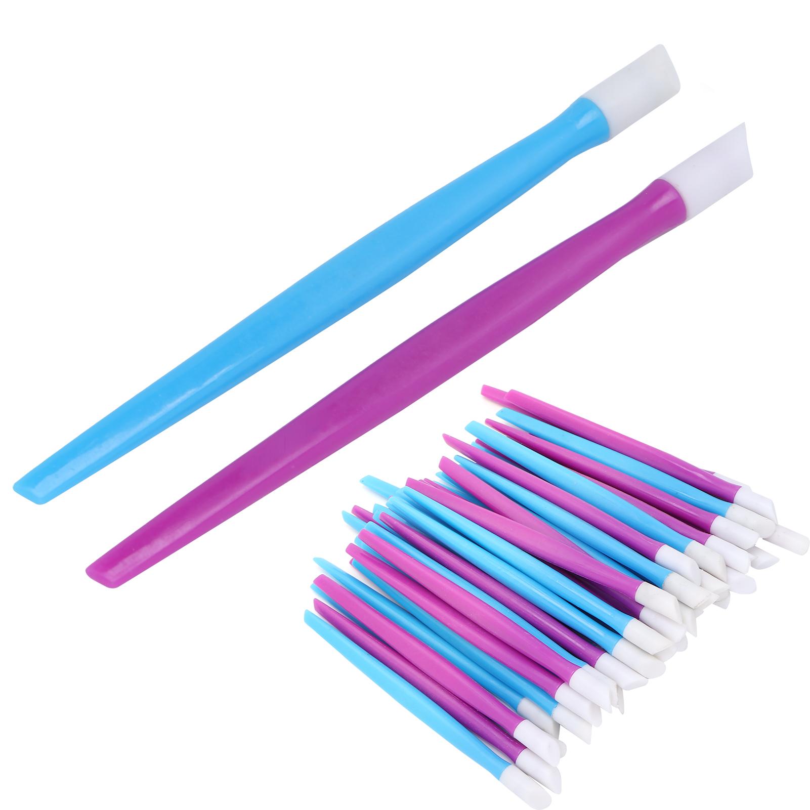 50pcs Rubber Tipped Nail Cleaner Plastic Handle Nail Cuticle Pusher Nail Art Salon Tool
50pcs Rubber Tipped Nail Cleaner Plastic Handle Nail Cuticle Pusher Nail Art Salon Tool