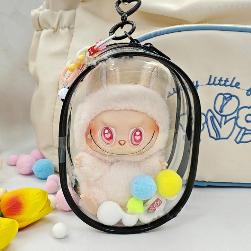 Outgoing Labubu Doll Storage Bag Dust-proof Labubu Storage Pouch Labubu Display Bag Children Gift 17.5cm чорний
Outgoing Labubu Doll Storage Bag Dust-proof Labubu Storage Pouch Labubu Display Bag Children Gift 17.5cm чорний