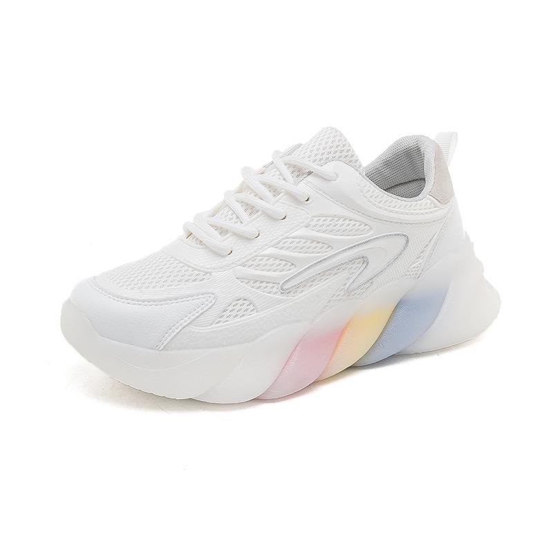 Popcorn sole dad shoes women s summer new thick-soled little white shoes mesh breathable heightening sneakers B08 40
Popcorn sole dad shoes women s summer new thick-soled little white shoes mesh breathable heightening sneakers B08 40