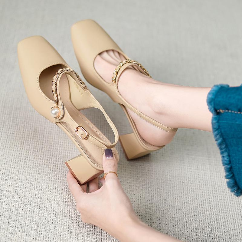 A0998-8 Fairy style thick heel square head with Mary Jane sandals 2025 new summer empty high heel companion 39 хакі
A0998-8 Fairy style thick heel square head with Mary Jane sandals 2025 new summer empty high heel companion 39 хакі