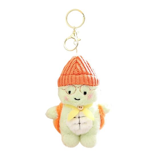 Cute Turtle Plush Keychain with Hat And Glasses Soft Stuffed Animal Pendant for Bags And Backpacks Lightweight Mini Toy for Kids And Girls
Cute Turtle Plush Keychain with Hat And Glasses Soft Stuffed Animal Pendant for Bags And Backpacks Lightweight Mini Toy for Kids And Girls
