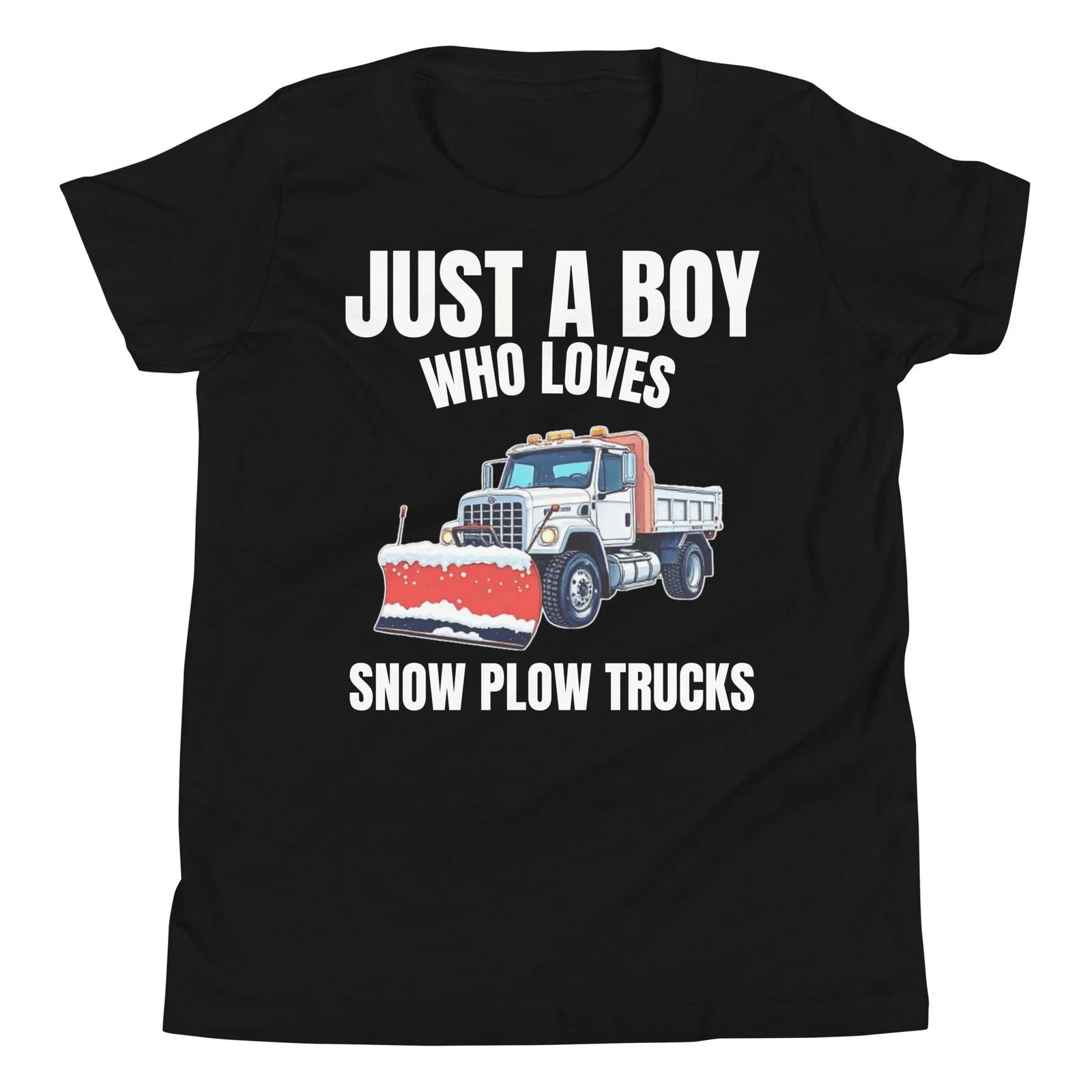 Just A Boy Who Loves Snow Plow Trucks Winter Service Vehicle Youth T-Shirt 100
Just A Boy Who Loves Snow Plow Trucks Winter Service Vehicle Youth T-Shirt 100