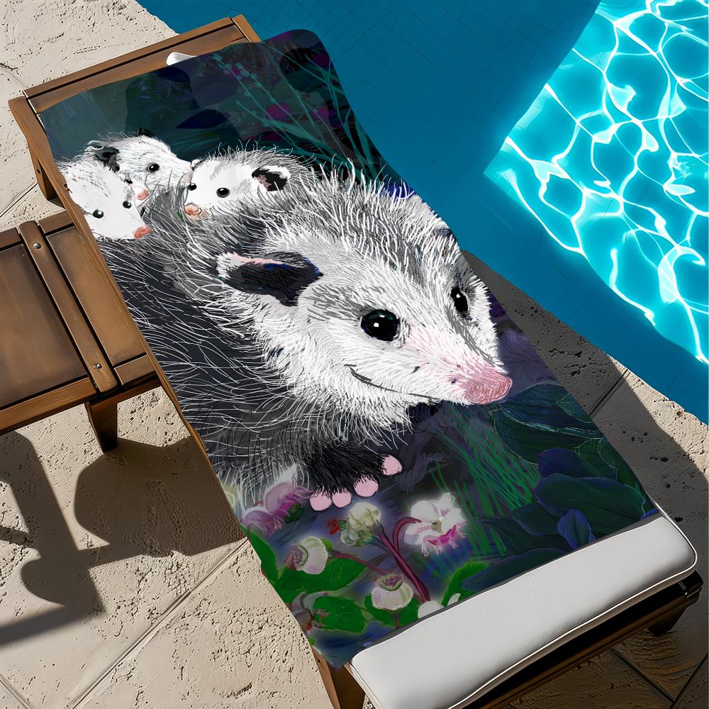 Modern Opossum Towel Beach Quick Dry Soft Pool Towels Gift for Travel Gym Shower Camping sports W40*H60(CM)
Modern Opossum Towel Beach Quick Dry Soft Pool Towels Gift for Travel Gym Shower Camping sports W40*H60(CM)