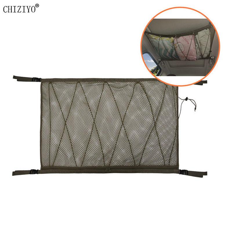 35 x25 Car Ceiling Storage Net Pocket Roof Interior Cargo Net Bag Car Trunk Storage Pouch Sundries Storage Organizer чёрный 
35 x25 Car Ceiling Storage Net Pocket Roof Interior Cargo Net Bag Car Trunk Storage Pouch Sundries Storage Organizer чёрный