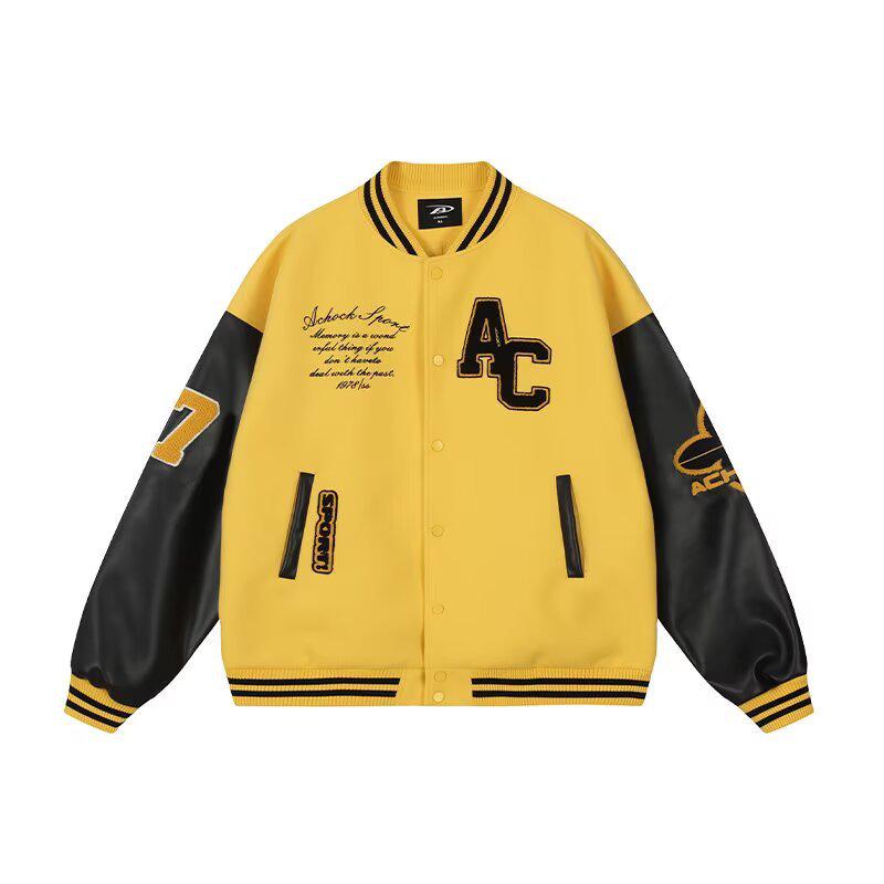 2024 Men s High Street Harajuku-Style Jacket: Spring/Autumn Hong Kong & Korean Fashion L жовтий
2024 Men s High Street Harajuku-Style Jacket: Spring/Autumn Hong Kong & Korean Fashion L жовтий