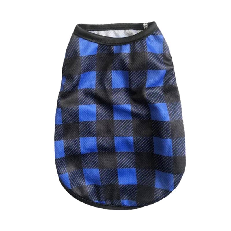 Plaid Print Dog Clothes Summer Cooling Vest For Small Dogs Cats Mesh Breathable Puppy T-shirt Apparel Bulldog Pet Cheap Clothing XS синий
Plaid Print Dog Clothes Summer Cooling Vest For Small Dogs Cats Mesh Breathable Puppy T-shirt Apparel Bulldog Pet Cheap Clothing XS синий