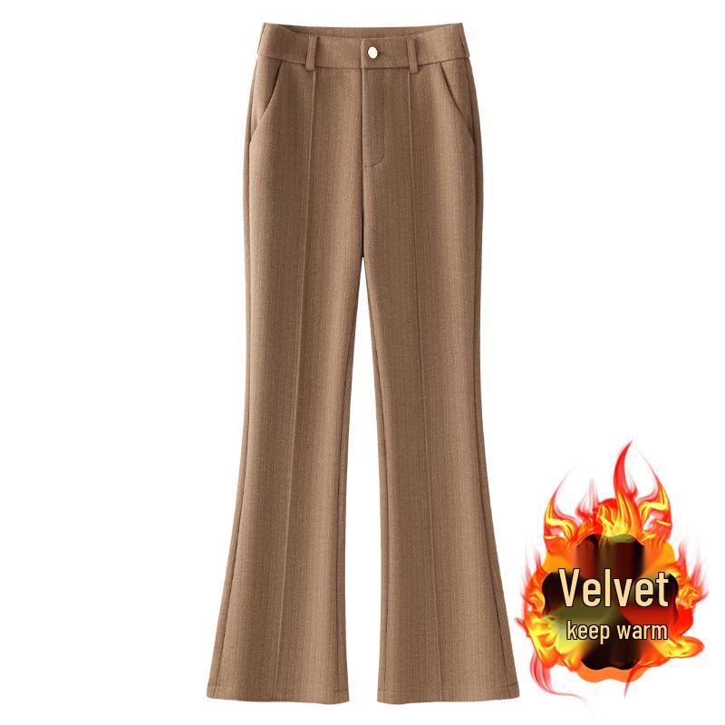 Women s High-Waisted Wool Flared Pants - Light Brown, Fleece-Lined, 2024 Autumn/Winter Style 3XL
Women s High-Waisted Wool Flared Pants - Light Brown, Fleece-Lined, 2024 Autumn/Winter Style 3XL
