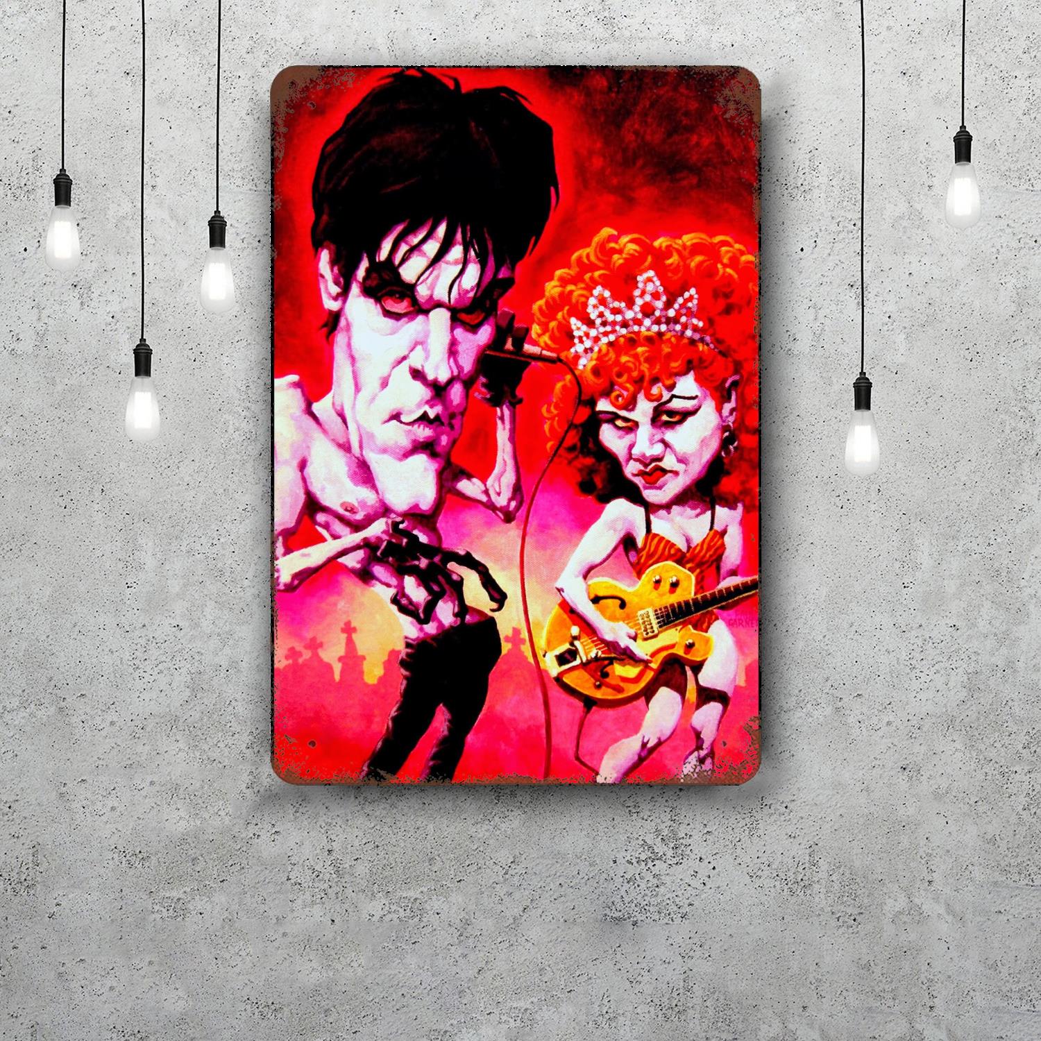 The Cramps Vintage Metal Tin Signs Posters Decor Retro Metal Plaque Wall Art Decor for Garage Bar 20x30cm(7.8x11.8inch)
The Cramps Vintage Metal Tin Signs Posters Decor Retro Metal Plaque Wall Art Decor for Garage Bar 20x30cm(7.8x11.8inch)