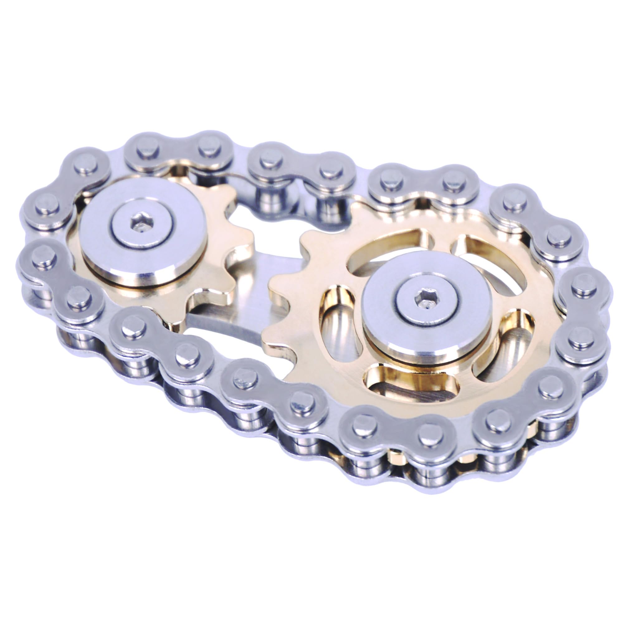 Велосипед Fidget Linkage Chain Spinner Design 2 Gears Fidget Spin Finger Метал, нержавіюча сталь, міцна механіка з гладкими іграшками Fidget для дорослих дітей золотий
Велосипед Fidget Linkage Chain Spinner Design 2 Gears Fidget Spin Finger Метал, нержавіюча сталь, міцна механіка з гладкими іграшками Fidget для дорослих дітей золотий
