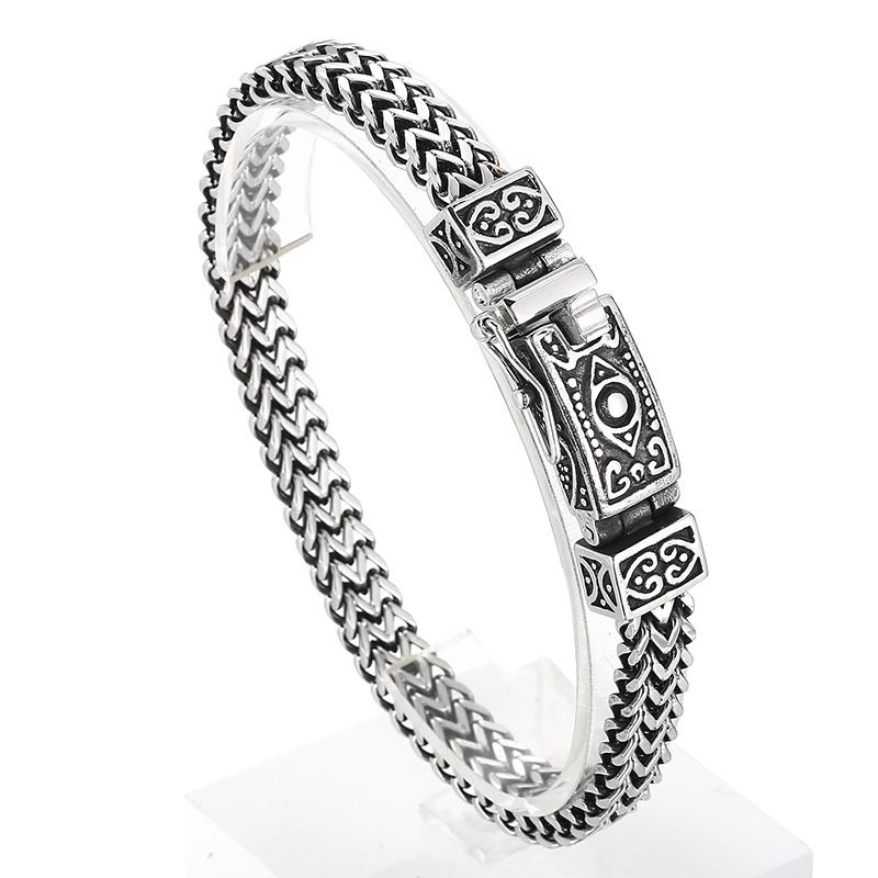 8mm Egyptian Ankh Symbol of Life Charm Bracelets for Men Women Stainless Steel Mesh Linking Chain Bracelet Jewelry 22cm
8mm Egyptian Ankh Symbol of Life Charm Bracelets for Men Women Stainless Steel Mesh Linking Chain Bracelet Jewelry 22cm