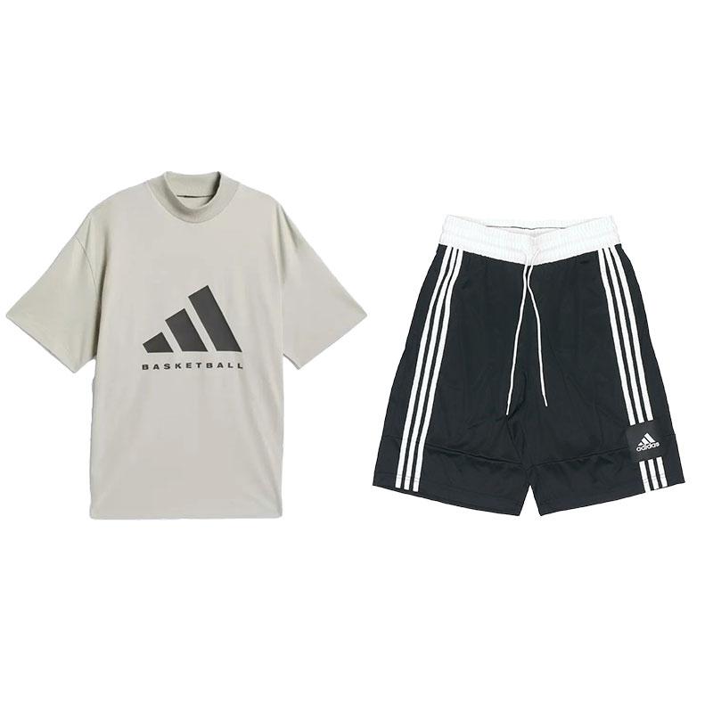 Adidas Striped Logo Print Stand Collar Pullover Short Sleeve Tie Waist Mid Rise Shorts Casual Sports Set Men sets IN7568+FT5879 XL
Adidas Striped Logo Print Stand Collar Pullover Short Sleeve Tie Waist Mid Rise Shorts Casual Sports Set Men sets IN7568+FT5879 XL