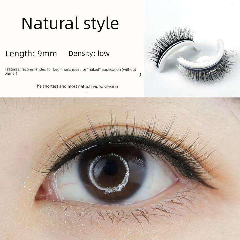Glue-Free Self-Adhesive False Eyelashes, One Whole Strip, Natural and Realistic, Thick, Reusable for Women, New Model for Beginners, 2026 Hot Sale 3 Pairs, Natural Style
Glue-Free Self-Adhesive False Eyelashes, One Whole Strip, Natural and Realistic, Thick, Reusable for Women, New Model for Beginners, 2026 Hot Sale 3 Pairs, Natural Style
