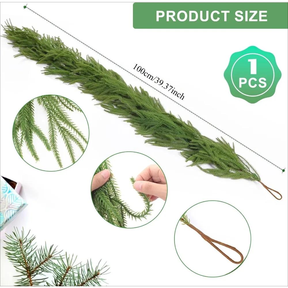 1/1.8 Meter Christmas Pine Garland for Xmas Artificial Norfolk Pine Garland for Table Wall Indoor Outdoor Christmas Decor
1/1.8 Meter Christmas Pine Garland for Xmas Artificial Norfolk Pine Garland for Table Wall Indoor Outdoor Christmas Decor