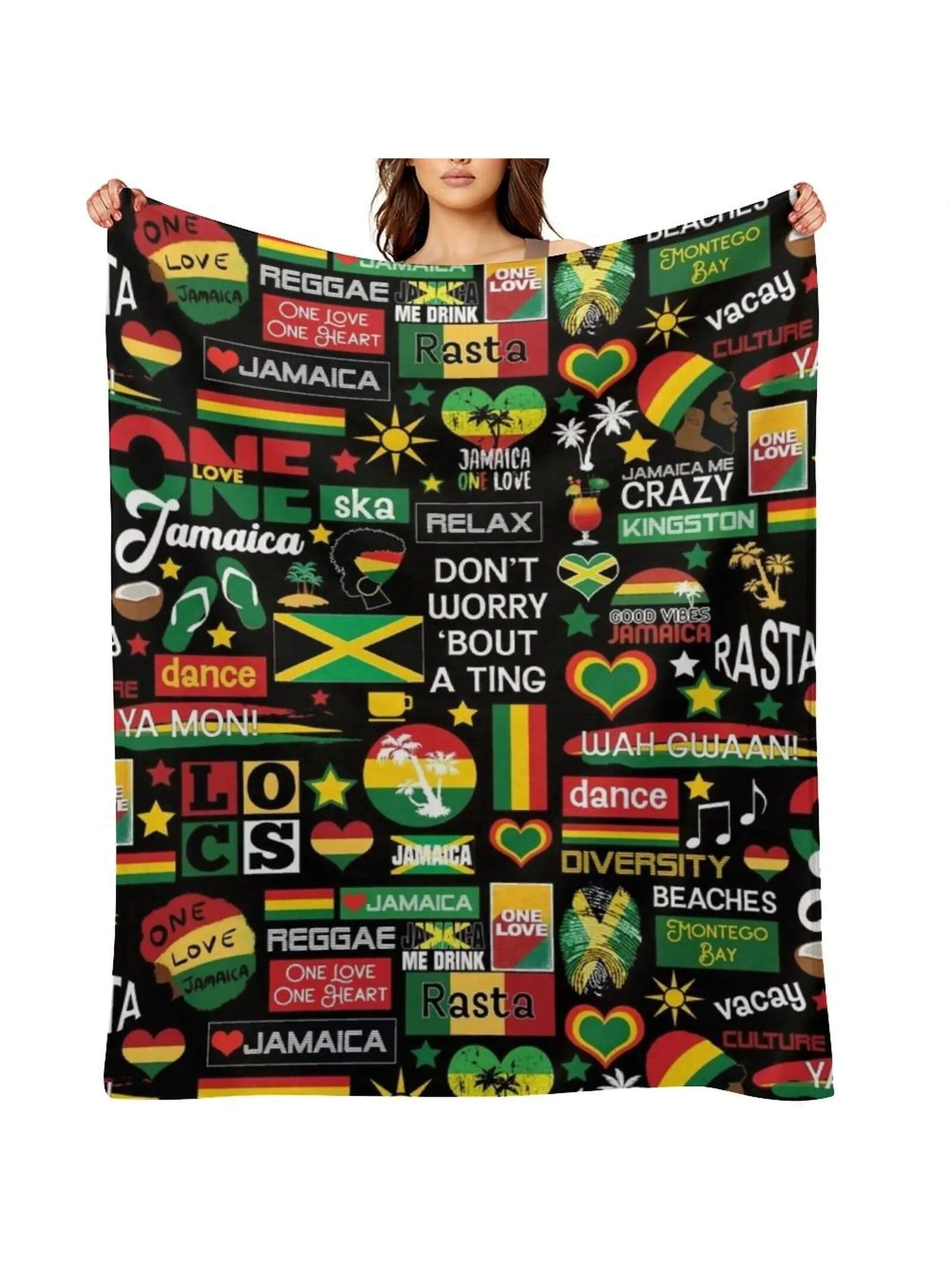 Ямайка Одна Любовь Культурный Узор Плед Тяжелый Для Сна Декоративные Тонкие Одеяла 75X95CM серый
Ямайка Одна Любовь Культурный Узор Плед Тяжелый Для Сна Декоративные Тонкие Одеяла 75X95CM серый