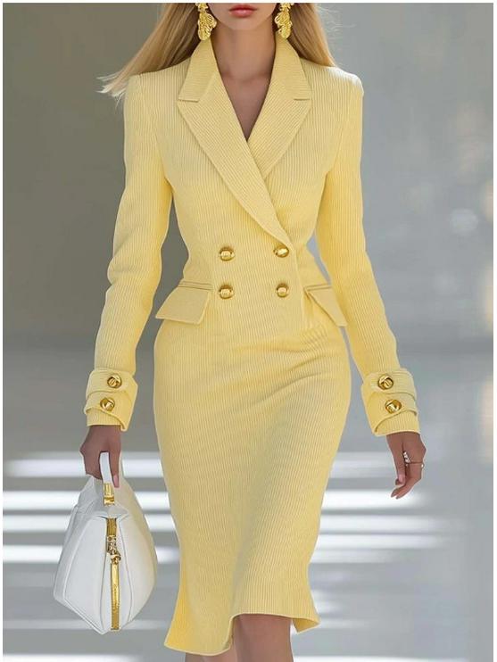Elegant V-neck Light Yellow Knit Midi Skirt Large лимонно-желтый
Elegant V-neck Light Yellow Knit Midi Skirt Large лимонно-желтый