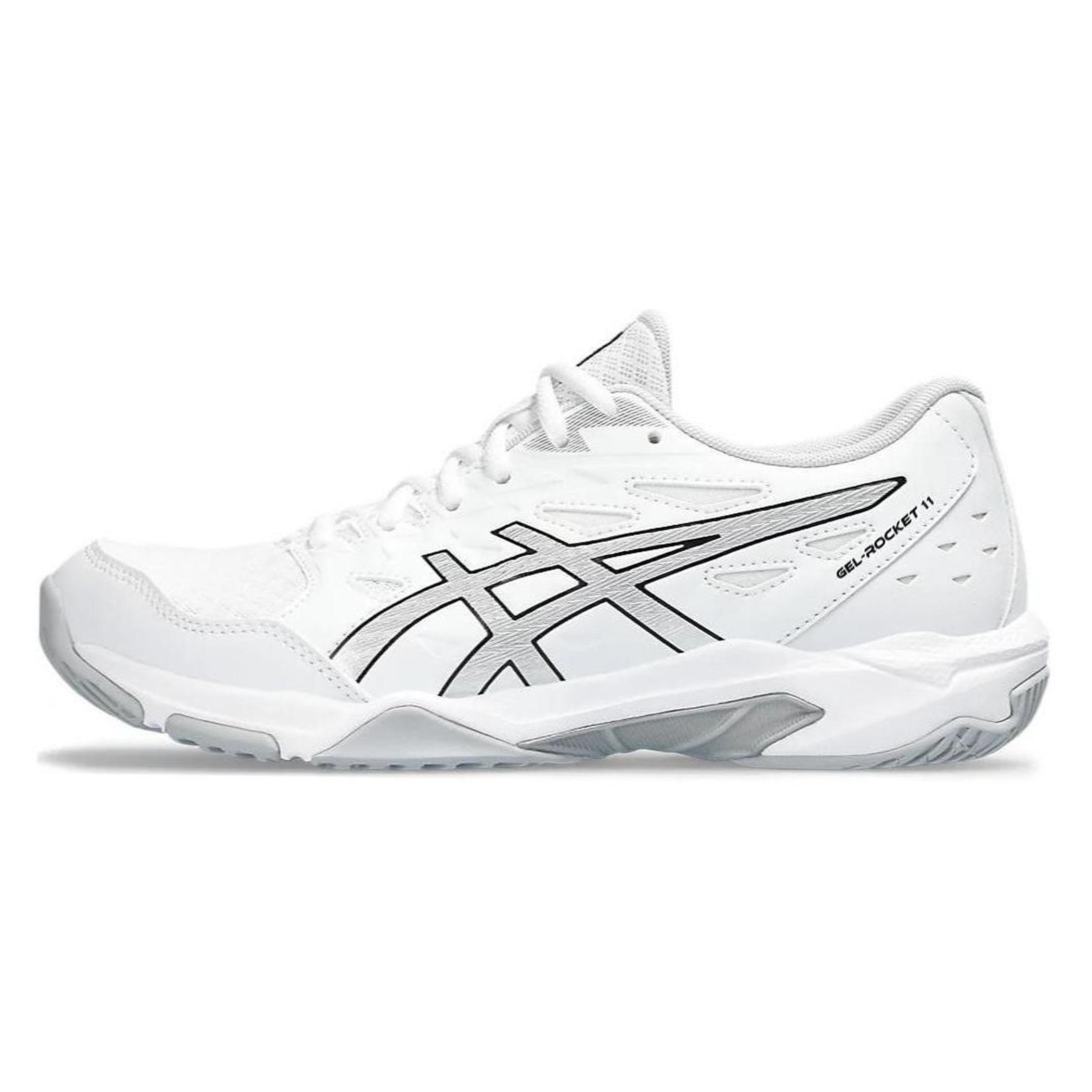 ASICS Gel Rocket 11 White Pure Silver Women s 1072A093-101 44
ASICS Gel Rocket 11 White Pure Silver Women s 1072A093-101 44
