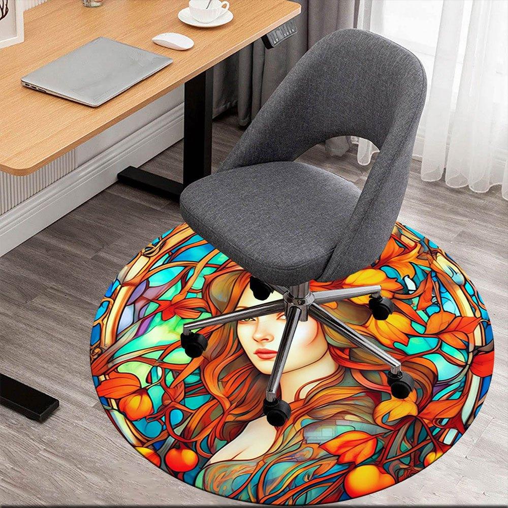 Autumn Leaves Stained Glass PanelRound Non-Slip chair mat chair carpet for office Rugs for Office Decor Gift For Valentine s Day Mother s Day Hallowee 80cm by 80cm
Autumn Leaves Stained Glass PanelRound Non-Slip chair mat chair carpet for office Rugs for Office Decor Gift For Valentine s Day Mother s Day Hallowee 80cm by 80cm