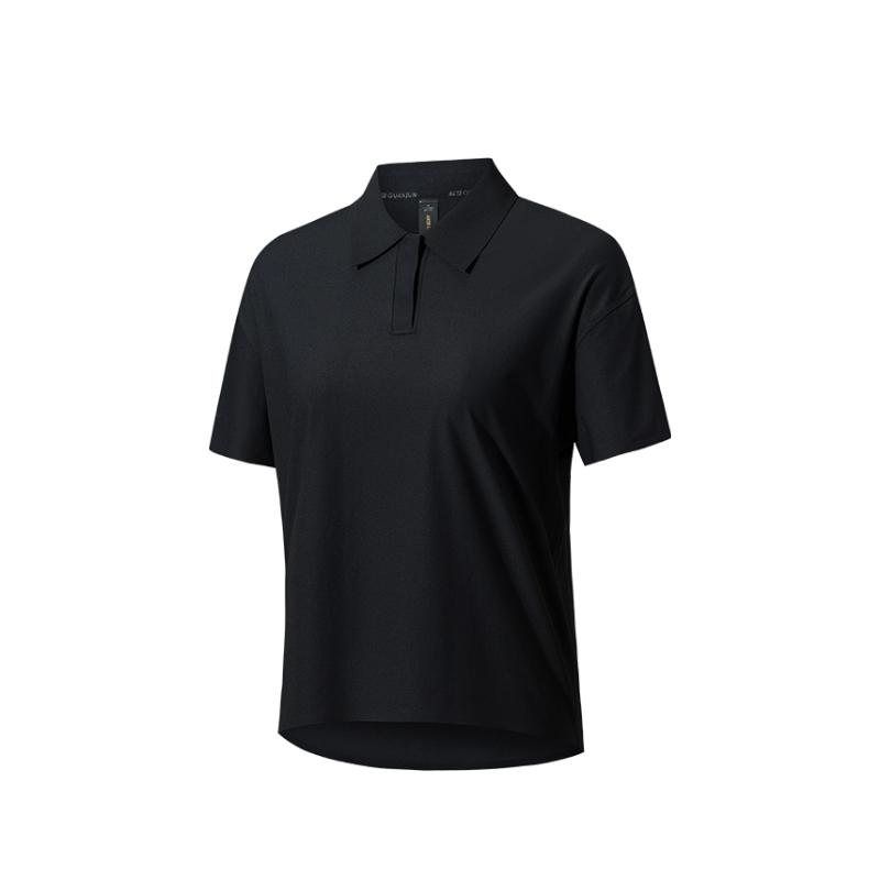 Anta Champion All-Weather Series Sports Casual Simple Solid Color Pullover Short Sleeve Polo Shirt Women Polo Shirts Black 162520107-2 M
Anta Champion All-Weather Series Sports Casual Simple Solid Color Pullover Short Sleeve Polo Shirt Women Polo Shirts Black 162520107-2 M