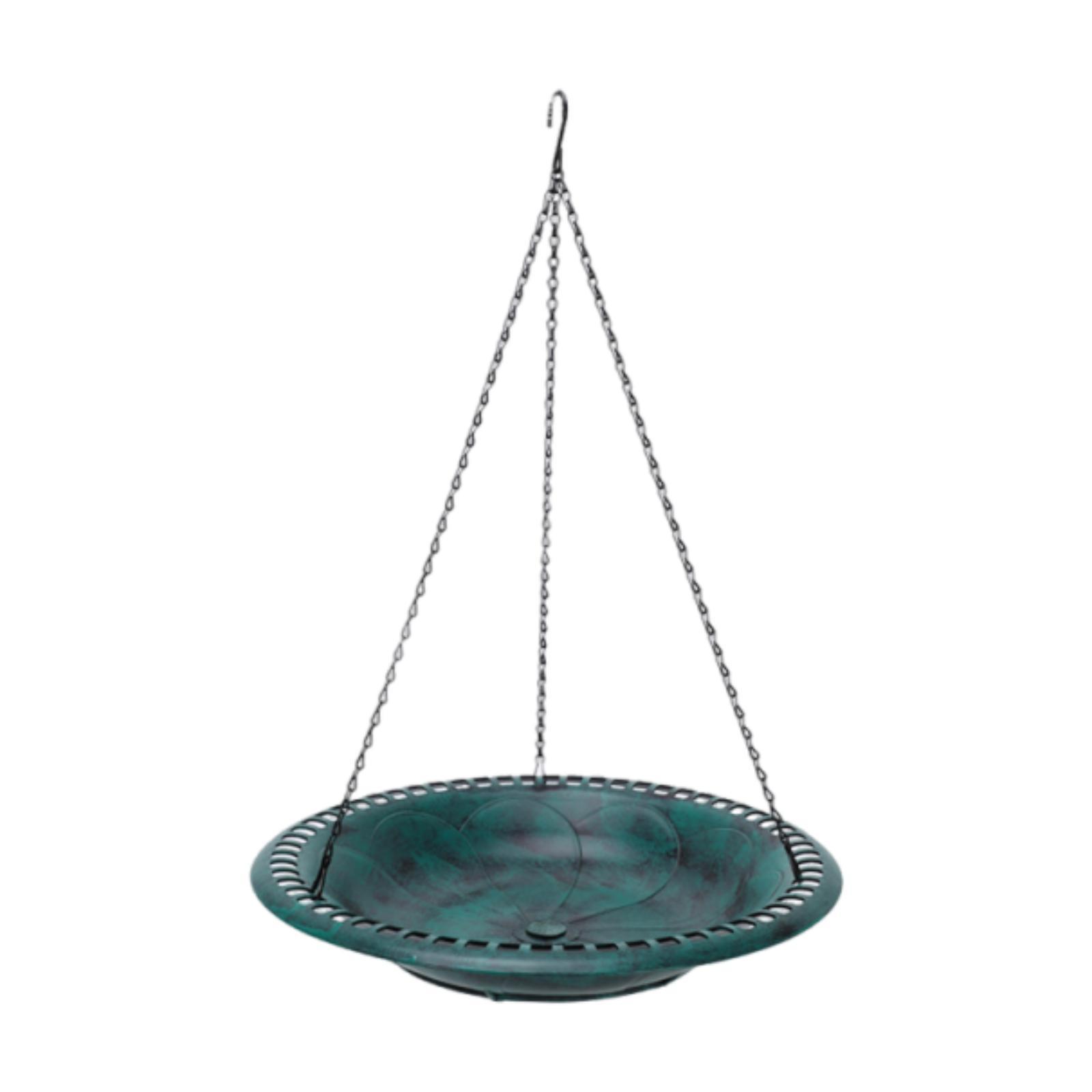 Hanging Bird Bath Bird Feeder for Patio Garden Water or Bird Seed Tray Lightweight Versatile Outdoor Bowl 43cm with 21inch Chain зелёный
Hanging Bird Bath Bird Feeder for Patio Garden Water or Bird Seed Tray Lightweight Versatile Outdoor Bowl 43cm with 21inch Chain зелёный