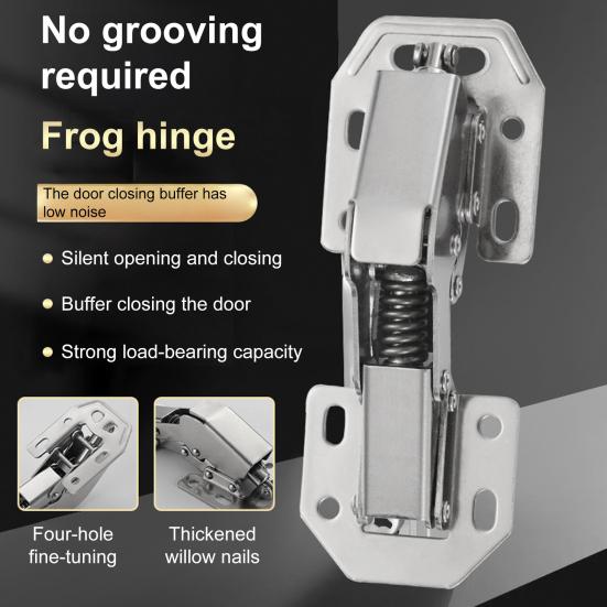 Kitchen Cabinet Hinges Rustproof Corrosion Resistant Multipurpose No Pre-drilled Heavy Duty Soft Close Hidden 1pc
Kitchen Cabinet Hinges Rustproof Corrosion Resistant Multipurpose No Pre-drilled Heavy Duty Soft Close Hidden 1pc