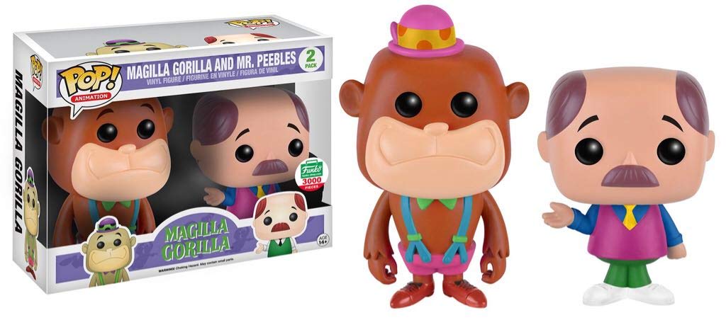 POP pack 2 фигурки Ханна Барбера Неон Магилла Горилла Пиблз Эксклюзив POP Hanna Barbera Production Pack 2 фигурки гориллы Неон Пиблз Эксклюзив и г-н.
POP pack 2 фигурки Ханна Барбера Неон Магилла Горилла Пиблз Эксклюзив POP Hanna Barbera Production Pack 2 фигурки гориллы Неон Пиблз Эксклюзив и г-н.
