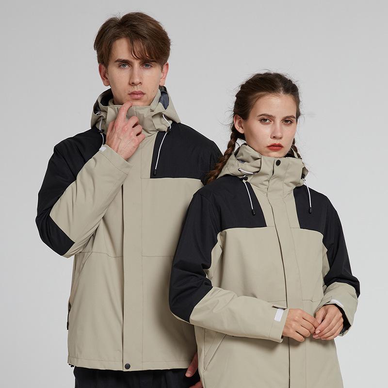 Men s and Women s Outdoor Windproof Waterproof Two-Piece Detachable Ski Suit, Three-in-One for Mountaineering S
Men s and Women s Outdoor Windproof Waterproof Two-Piece Detachable Ski Suit, Three-in-One for Mountaineering S