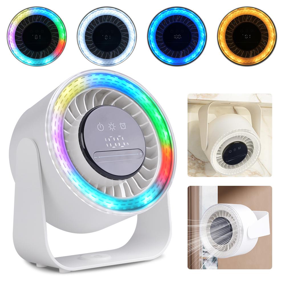 Newest 100-Speed Touch Control Desk Fan with LED Light, Ultra-Quiet USB Personal Fan, Portable Cooling Fan for Office/Home/Dorm белый
Newest 100-Speed Touch Control Desk Fan with LED Light, Ultra-Quiet USB Personal Fan, Portable Cooling Fan for Office/Home/Dorm белый