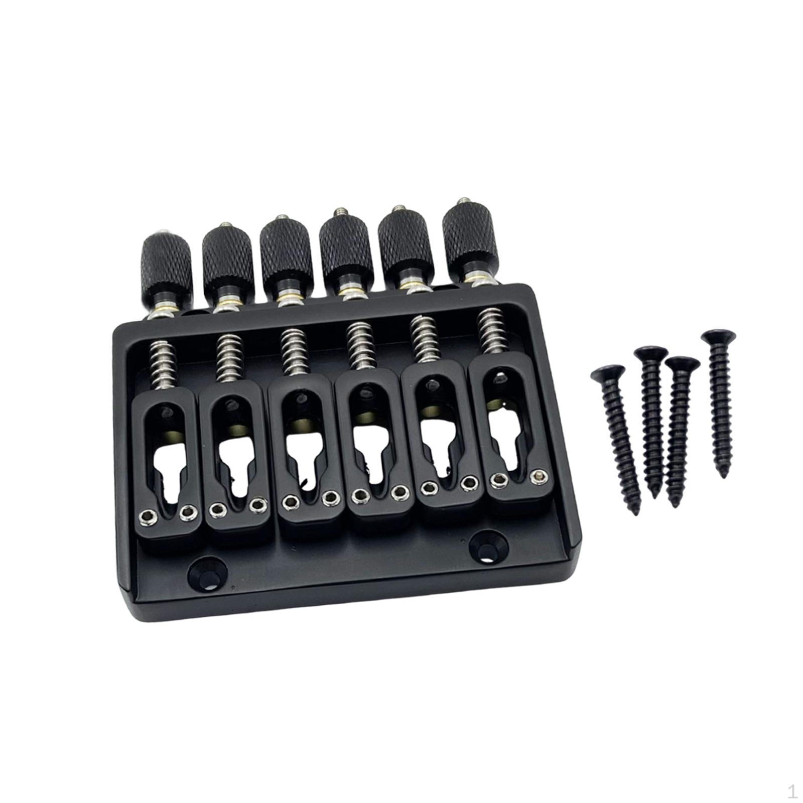 Guitar Fixed Bridge Musical Instruments Accessories Sturdy Construction Modern Stable Zinc Alloy чорний
Guitar Fixed Bridge Musical Instruments Accessories Sturdy Construction Modern Stable Zinc Alloy чорний