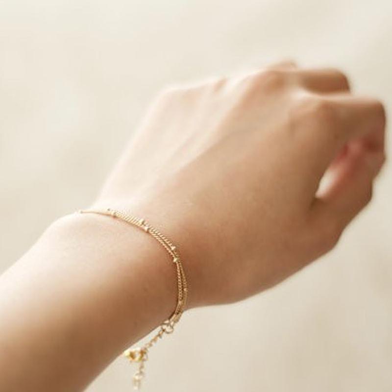 Женский модный шикарный браслет для вечеринки, праздника, ювелирные изделия, простой браслет, золотая серебряная цепочка, орнамент золотой