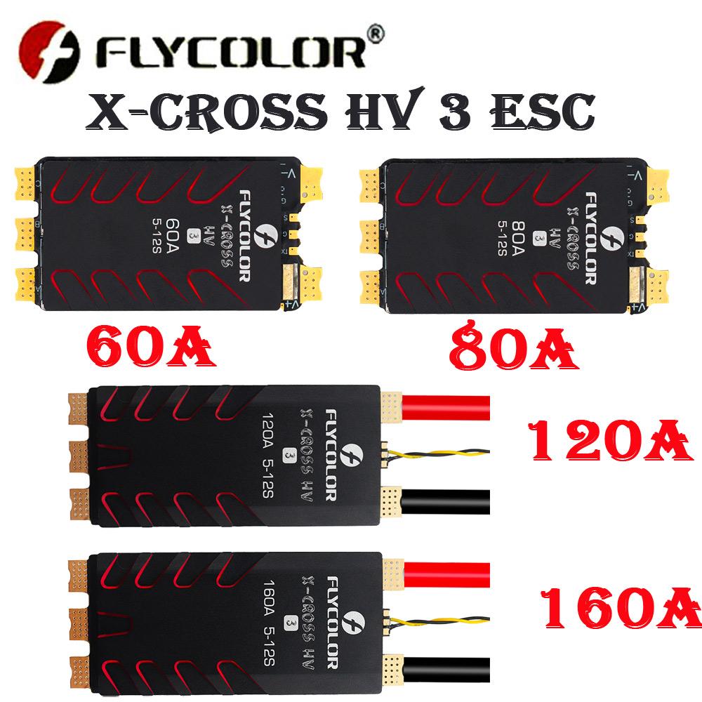 FLYCOLOR X-CROSS HV3 60A/80A/120A/160A ESC 5-12S BLHeli-32 Dshot Proshot 64MHz 32-розрядний контролер швидкості для RC FPV Racing Drone
FLYCOLOR X-CROSS HV3 60A/80A/120A/160A ESC 5-12S BLHeli-32 Dshot Proshot 64MHz 32-розрядний контролер швидкості для RC FPV Racing Drone