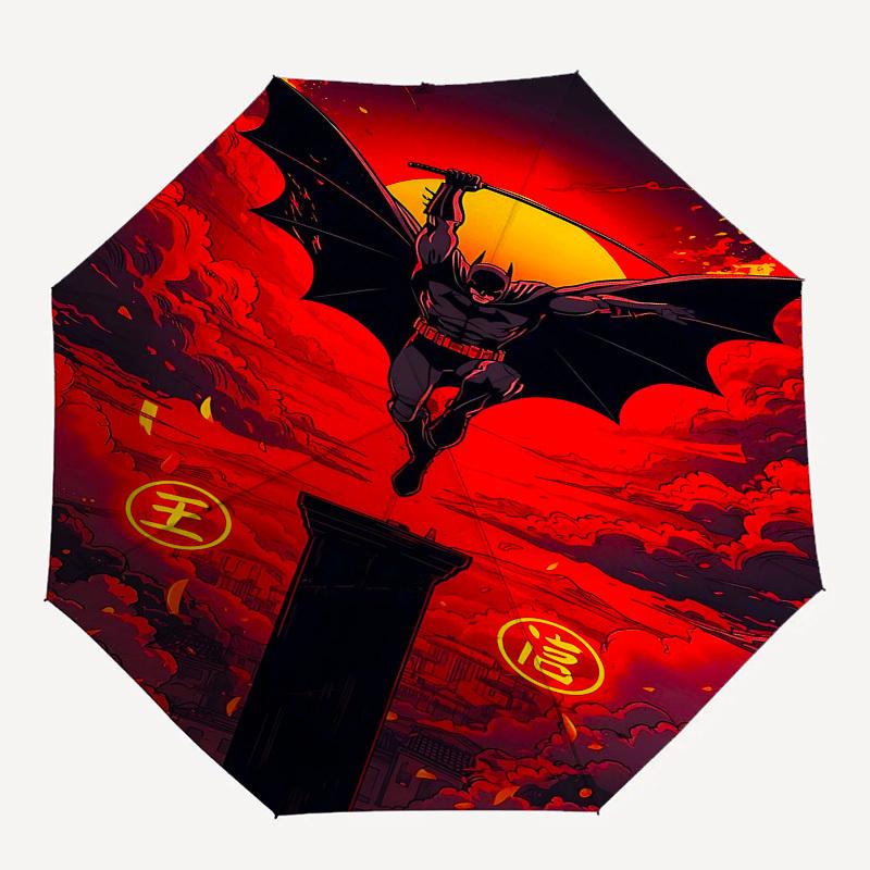 1pc Batman Chinese Automatic Folding Umbrella - Compact 8-Rib Design, Durable Plastic & Iron1148L
1pc Batman Chinese Automatic Folding Umbrella - Compact 8-Rib Design, Durable Plastic & Iron1148L