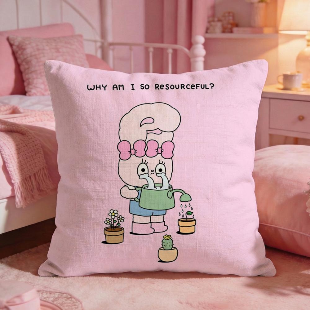 Cute EEsther Bunny Pink Cushion Cover Premium Comfort Reversible Pillow Cove Two in One Design for Any Room Car Interior 30x30cm 12x12in
Cute EEsther Bunny Pink Cushion Cover Premium Comfort Reversible Pillow Cove Two in One Design for Any Room Car Interior 30x30cm 12x12in