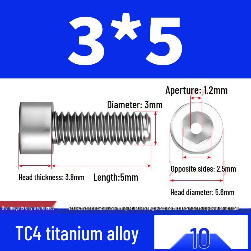 M3x5 Cylindrical Head Hollow Hex Socket Vacuum Screw
M3x5 Cylindrical Head Hollow Hex Socket Vacuum Screw