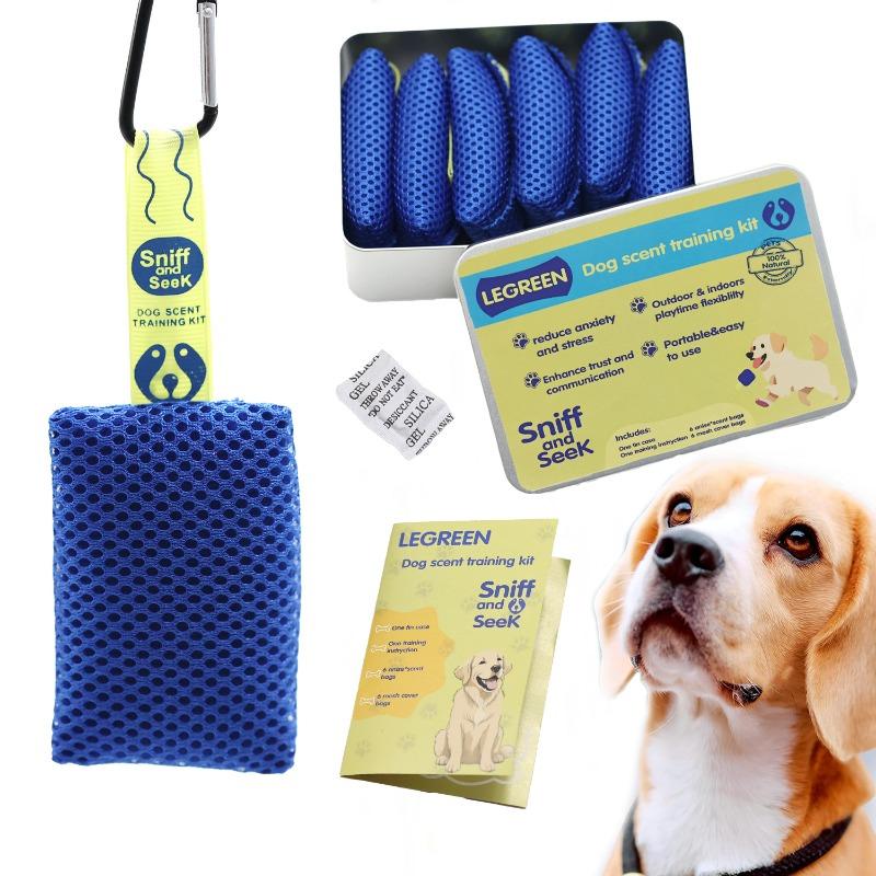 Dog Scent Training Kit Nose Work Game Set With Odor Pouches Interactive Sniffing Toys For Puppy Mental Stimulation синій
Dog Scent Training Kit Nose Work Game Set With Odor Pouches Interactive Sniffing Toys For Puppy Mental Stimulation синій