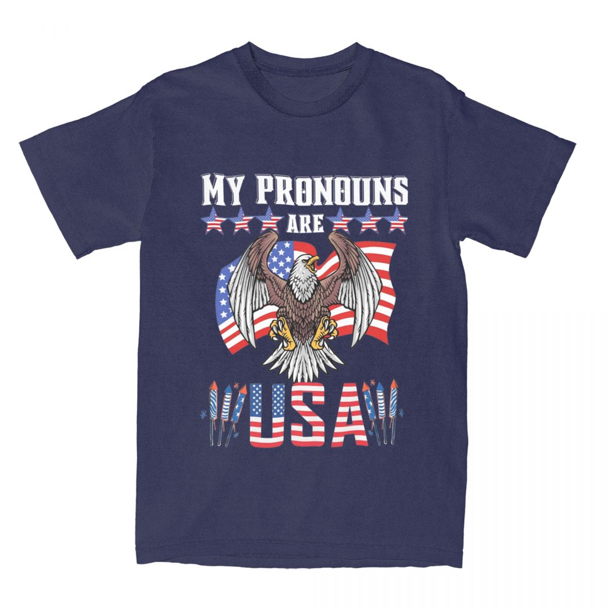 Couple T-Shirt 4th Of July My Pronouns Are Usa T-Shirts American Flag Eagle Summer Tee Shirt Casual 100% Cotton Clothes Present 4XL
Couple T-Shirt 4th Of July My Pronouns Are Usa T-Shirts American Flag Eagle Summer Tee Shirt Casual 100% Cotton Clothes Present 4XL