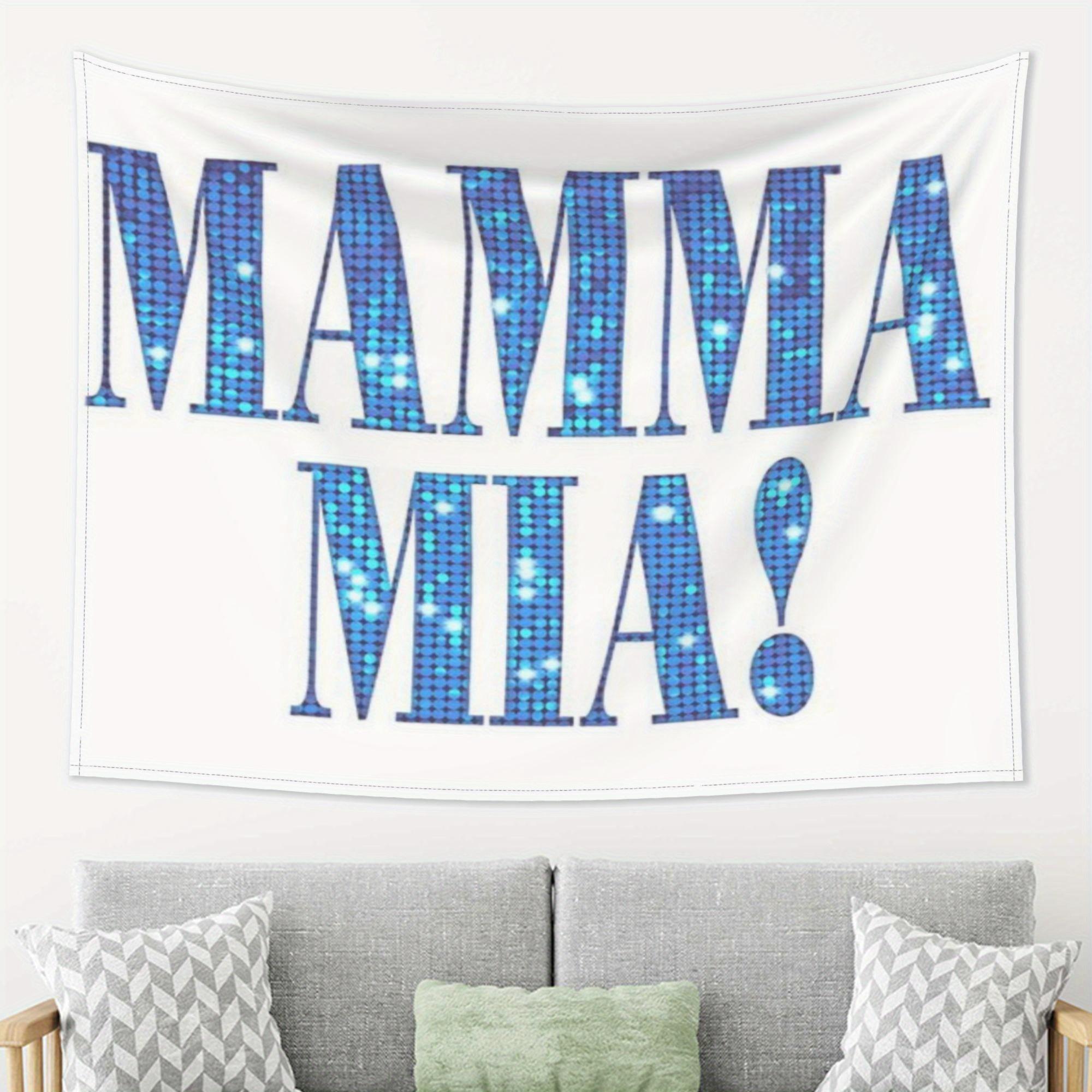 1pc Mamma Mia Tapestry Durable WrinkleResistant Soft Polyester Wall Hanging with VintageInspired Design Perfect for Home 74x94cm(29x37in)
1pc Mamma Mia Tapestry Durable WrinkleResistant Soft Polyester Wall Hanging with VintageInspired Design Perfect for Home 74x94cm(29x37in)
