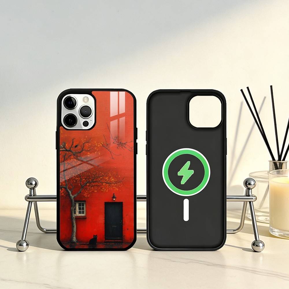Red house Phone Case For iPhone17,16,15,14,13,12,11 Plus,Pro Max Magnetic For Magsafe Wireless Charging iPhone17Pro
Red house Phone Case For iPhone17,16,15,14,13,12,11 Plus,Pro Max Magnetic For Magsafe Wireless Charging iPhone17Pro
