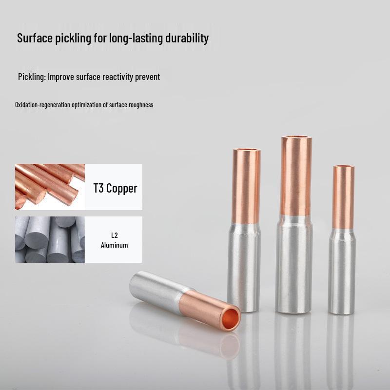 GTL Copper-Aluminum Transition Joint Cable Splicing Pipe Model GTL-10
GTL Copper-Aluminum Transition Joint Cable Splicing Pipe Model GTL-10