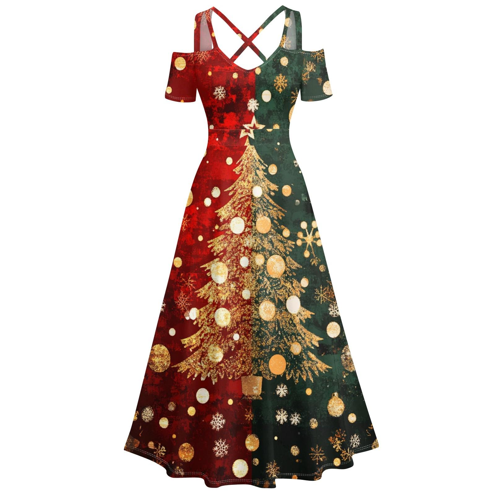 Жіноча повсякденна та модна сексуальна ретро-сукня на підтяжках з великим розмахом XL золотий
Жіноча повсякденна та модна сексуальна ретро-сукня на підтяжках з великим розмахом XL золотий