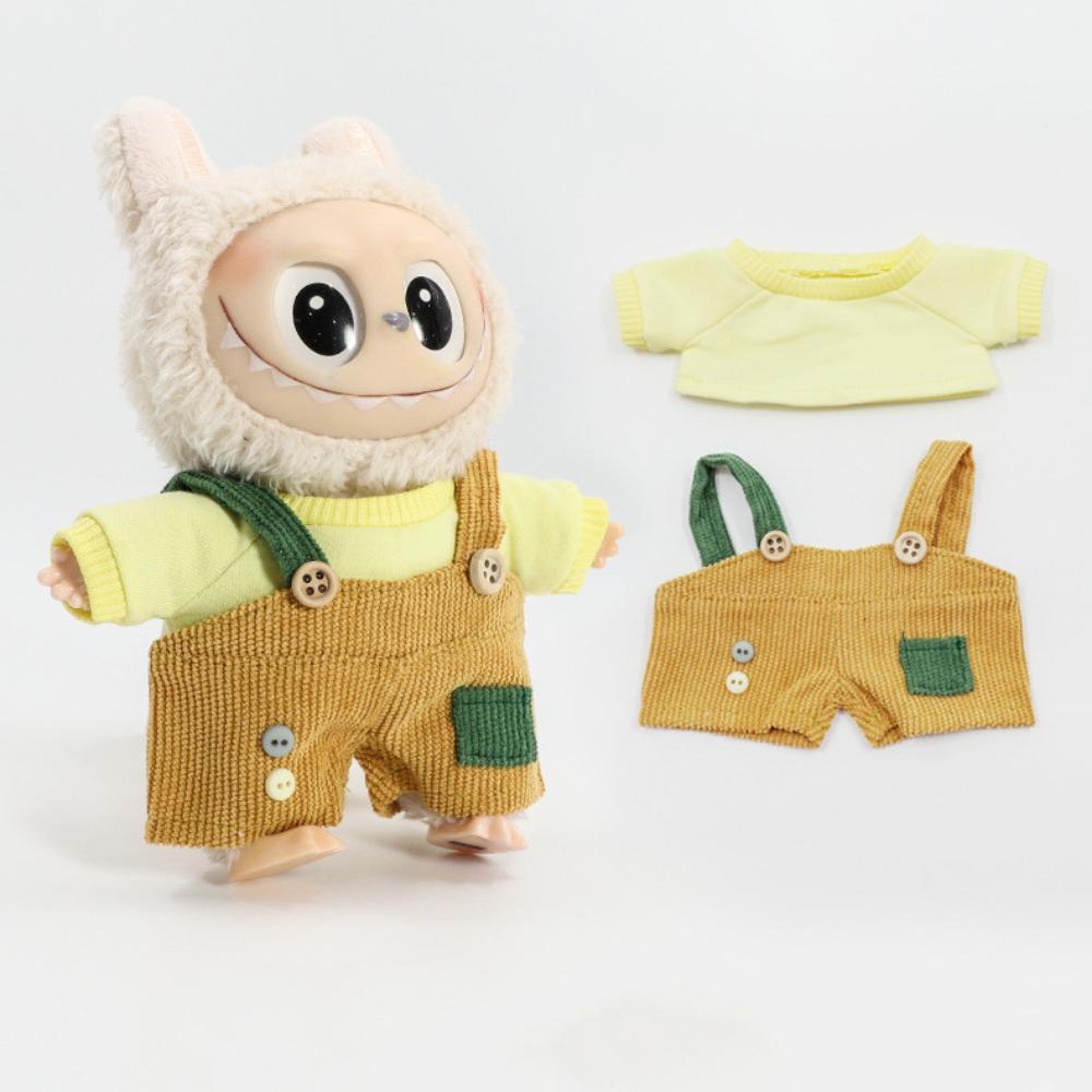 Strap Pants 17cm Labubu Clothes T-shirt Plush Dolls Clothes Labubu Doll s Clothes Children Gift style 4
Strap Pants 17cm Labubu Clothes T-shirt Plush Dolls Clothes Labubu Doll s Clothes Children Gift style 4