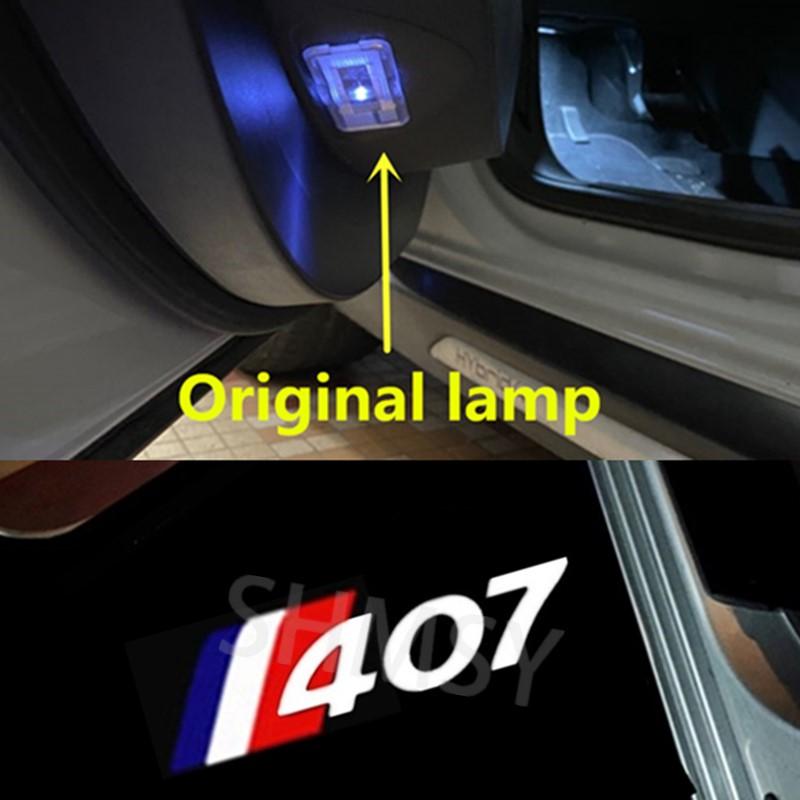 2Pcs LED Car Door Welcome Courtesy Projector Ghost Shadow Lights For Peugeot 407 2004 2005 2006 2007 2008 2009-2012 Accessories
2Pcs LED Car Door Welcome Courtesy Projector Ghost Shadow Lights For Peugeot 407 2004 2005 2006 2007 2008 2009-2012 Accessories