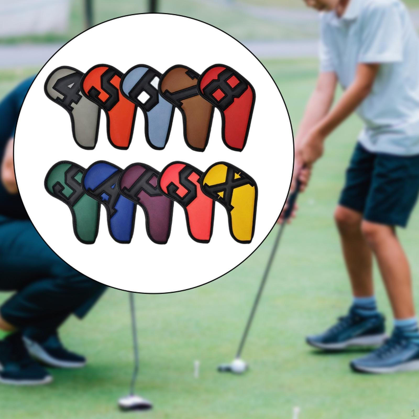 10 чехлов для головок клюшек для гольфа, универсальные чехлы для путешествий Black Number
10 чехлов для головок клюшек для гольфа, универсальные чехлы для путешествий Black Number