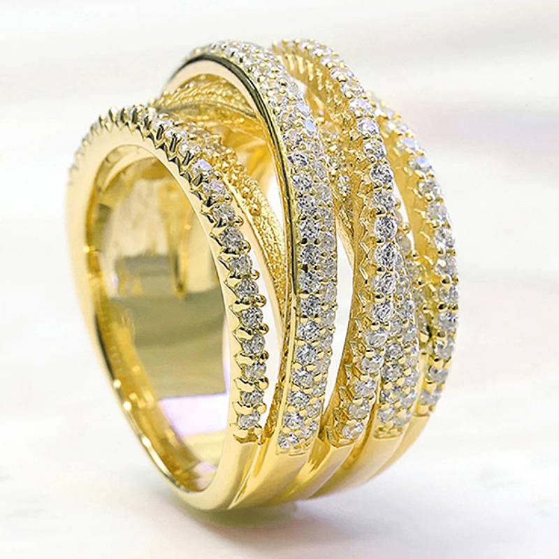 Huitan Luxury Women Ring Multi Cross Design Fashion Accessories for Wedding Inlaid Sparkling CZ Versatile Party Chic Zircon 6
Huitan Luxury Women Ring Multi Cross Design Fashion Accessories for Wedding Inlaid Sparkling CZ Versatile Party Chic Zircon 6