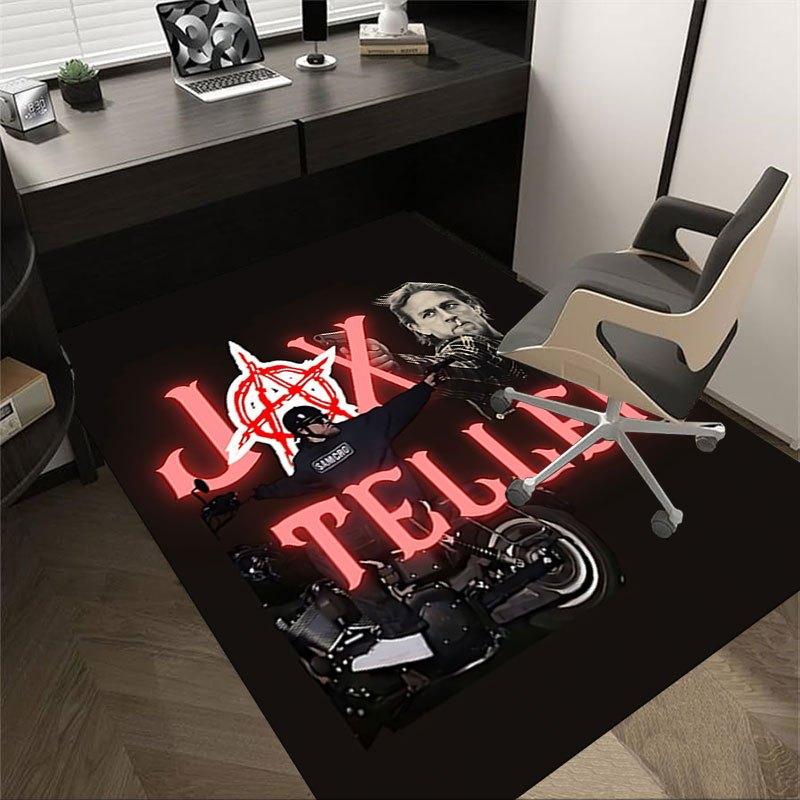 1pc Sons of Anarchy themed Office Carpet Chair Mats - durable polyester rug for home theater, office, dorm room decor - tA52 60cm by 90cm
1pc Sons of Anarchy themed Office Carpet Chair Mats - durable polyester rug for home theater, office, dorm room decor - tA52 60cm by 90cm