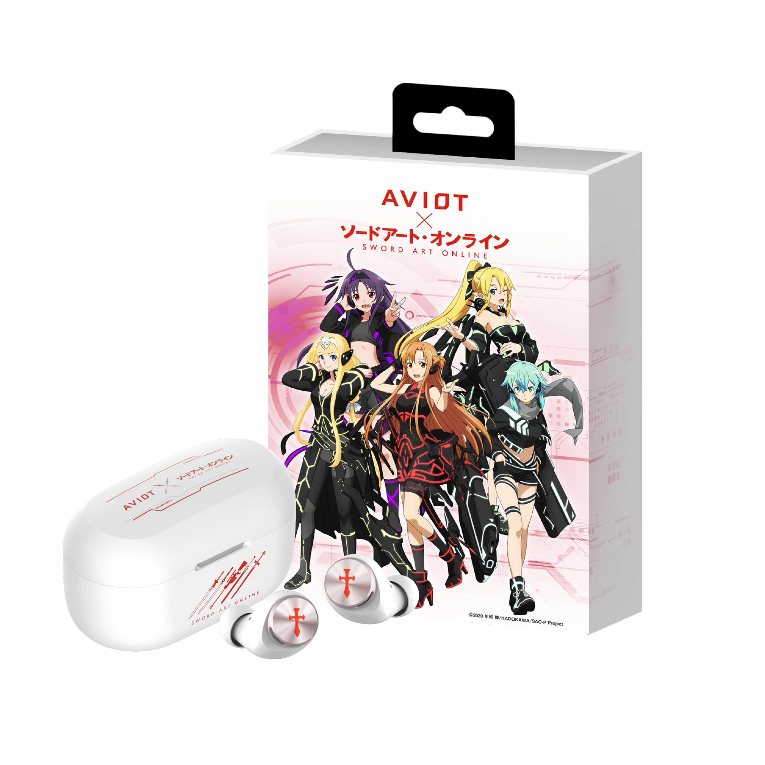 Беспроводные наушники AVIOT Sword Art Online Collaboration Более 170 типов специальных голосов Особый дизайн Гибридное шумоподавление До 60 часов воспроизведения
Беспроводные наушники AVIOT Sword Art Online Collaboration Более 170 типов специальных голосов Особый дизайн Гибридное шумоподавление До 60 часов воспроизведения